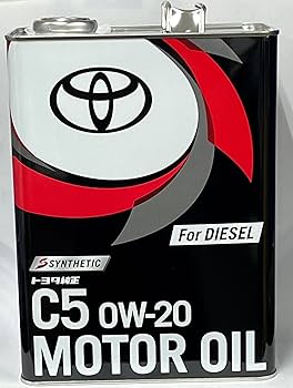 Amazon | TOYOTA(トヨタ) 純正エンジンオイル C5 0W-20(ディーゼル
