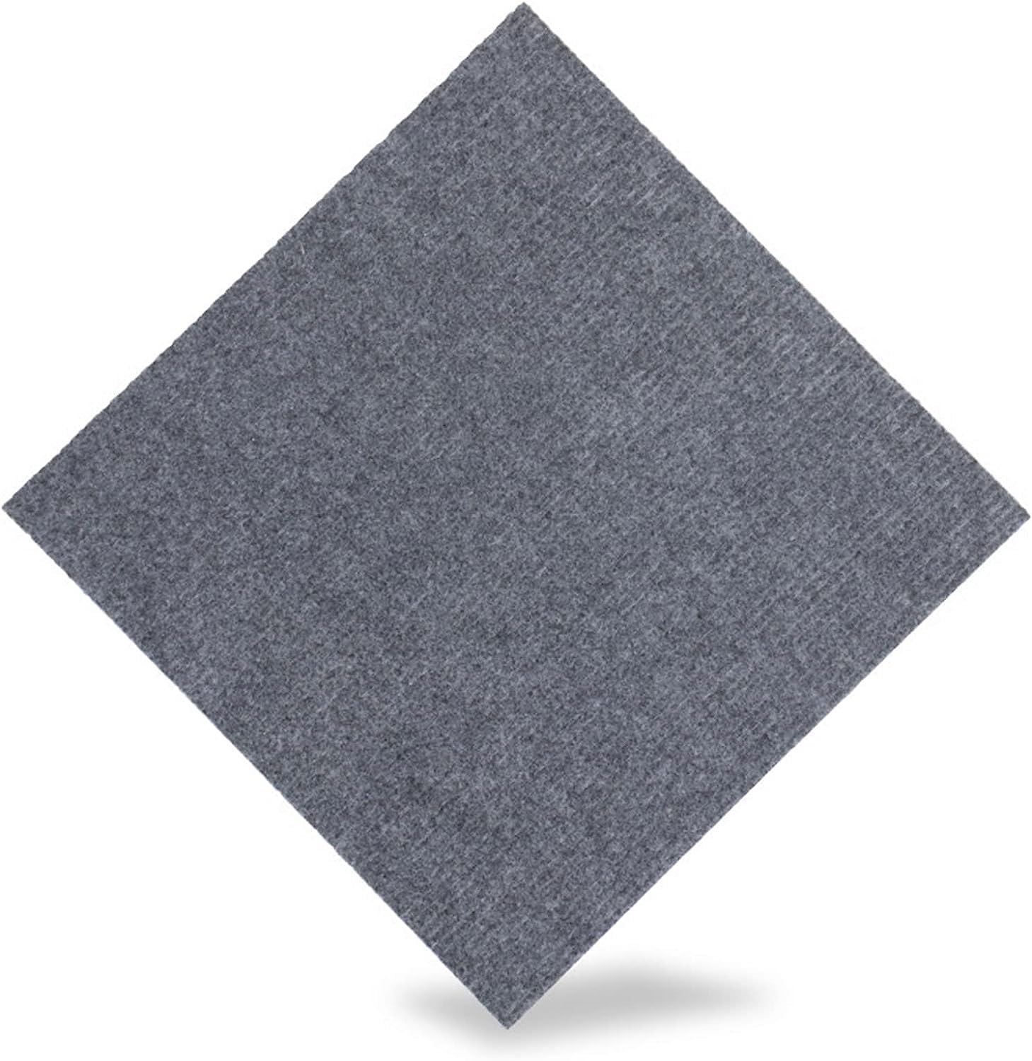 Cxvhsertwr Coal Ash Carpet Squares, 40Pcs(Coal Ash)