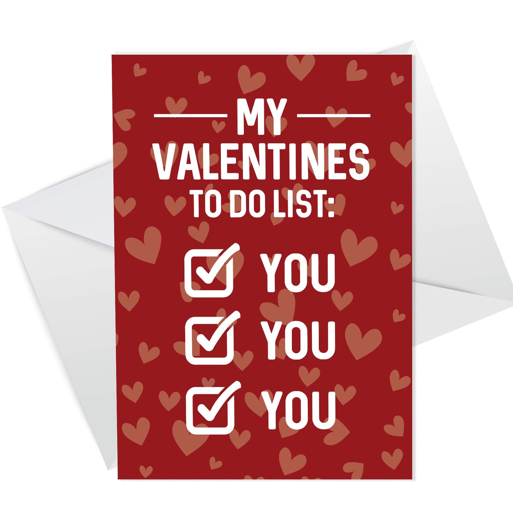 Cheeky Valentines Day Card For Boyfriend Girlfriend Husband Wife Novelty Card