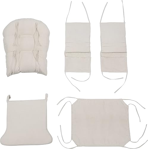 Miniatura 3 de Atoll Glider - Juego de cojines de repuesto para silla mecedora, color beige, talla única