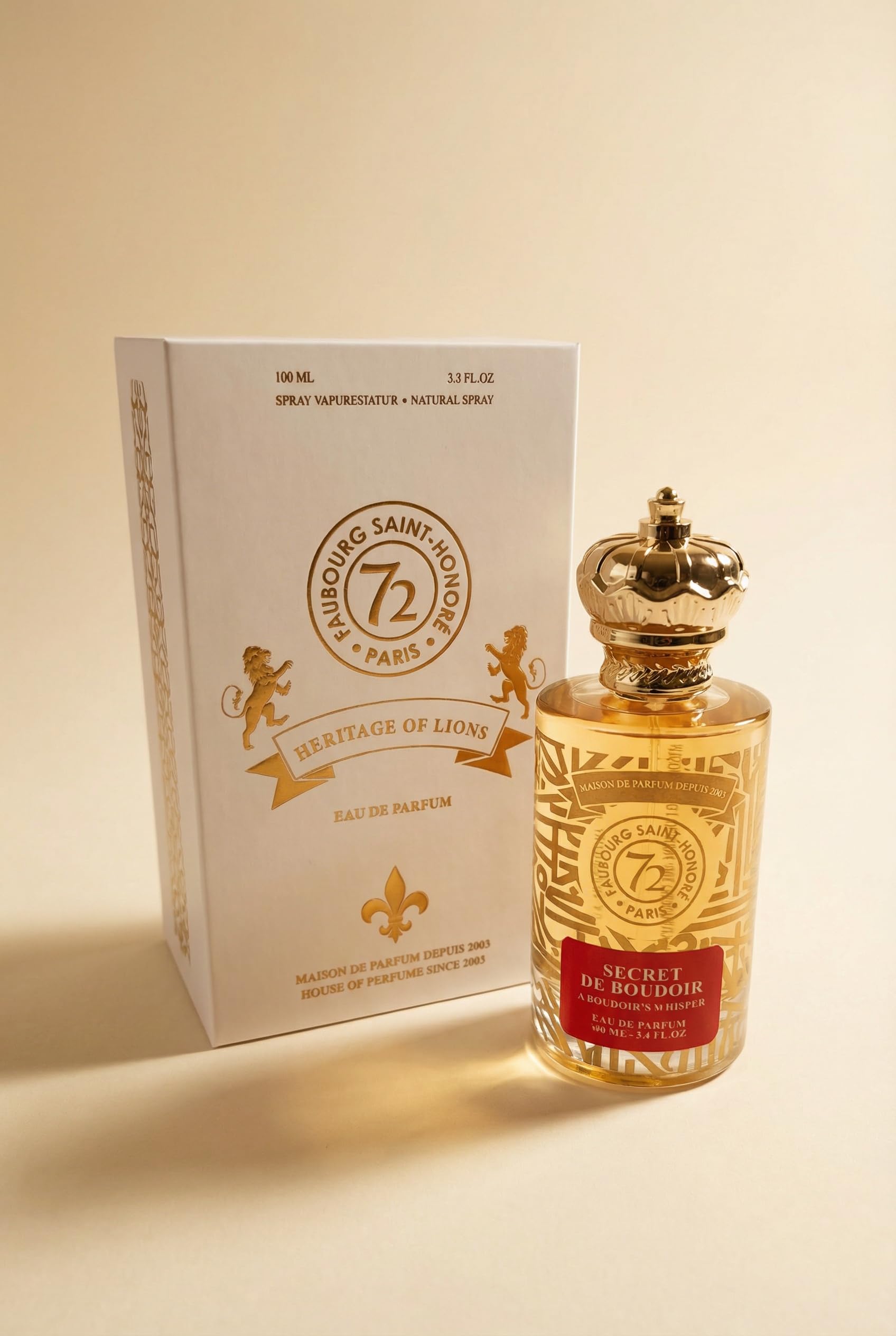 SECRET DE BOUDOIR Woda perfumowana 100ml - 72 Faubourg Saint-Honoré
