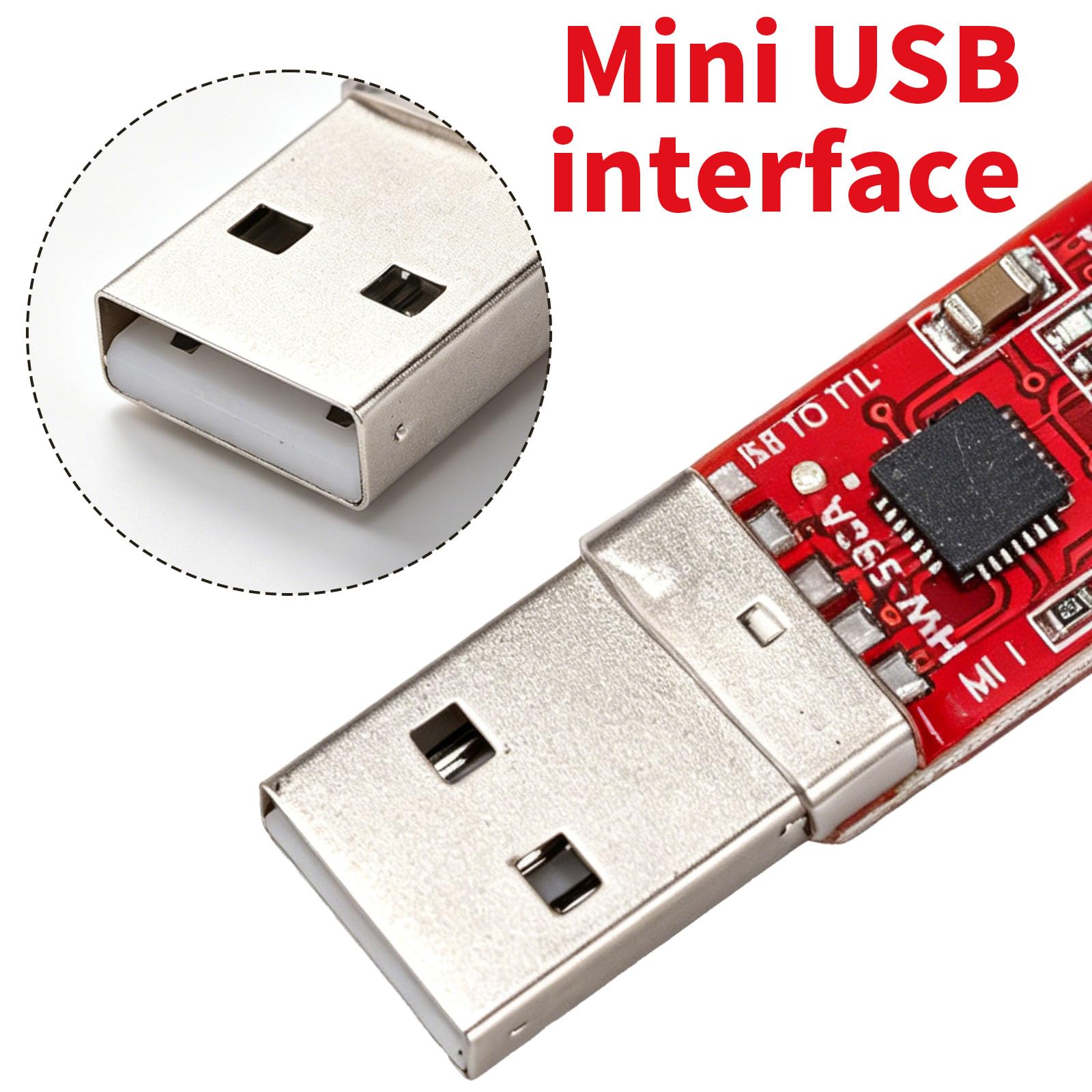 3pz Moduli Adattatori Seriali da USB a TTL, Convertitore USB 2.0 UART con Uscita 3.3V/5V STC Scheda di Download Compatibile con Cavi Jumper per Progetti Fai Da Te Arduino ESP8266 STM32