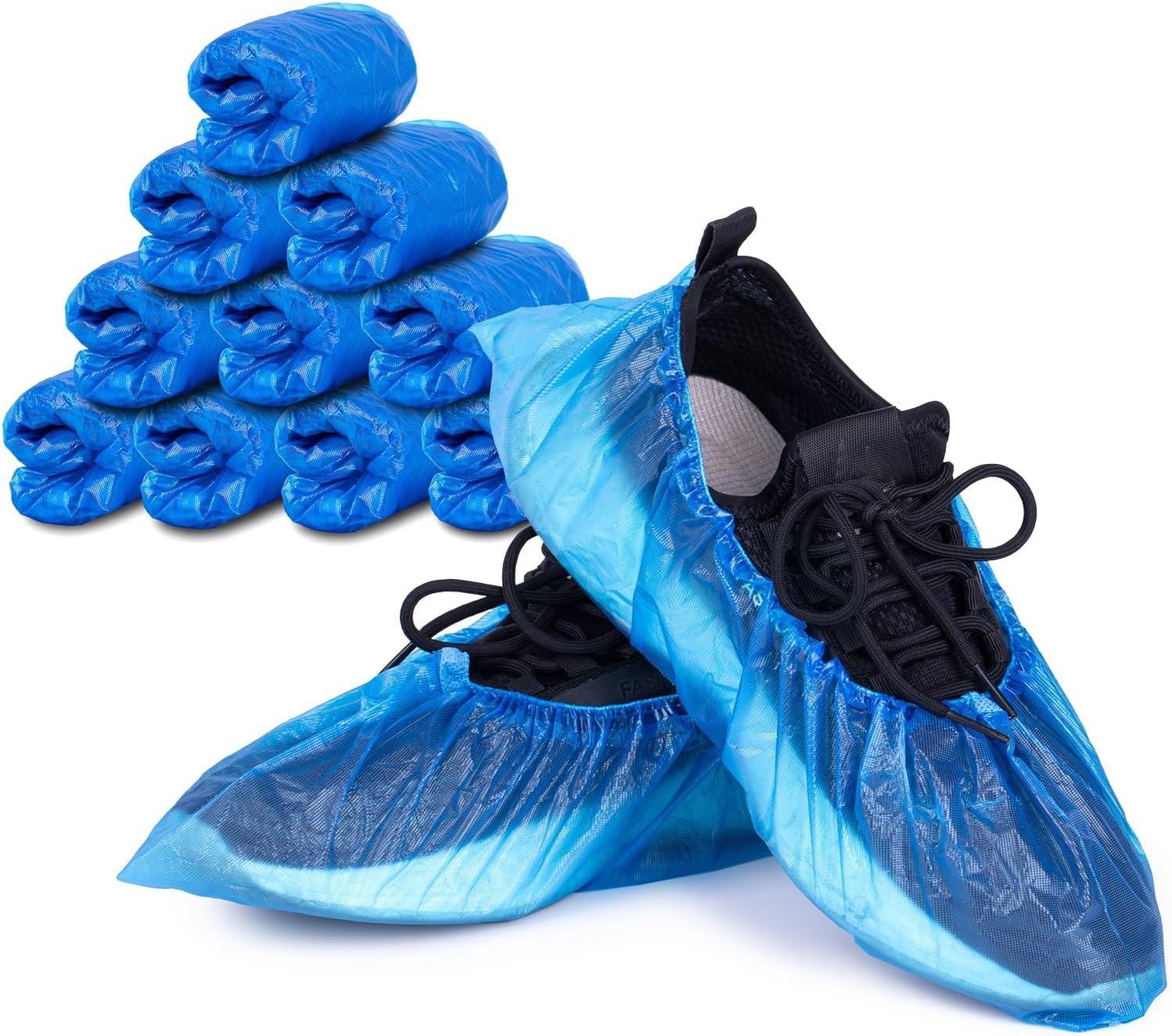 JATHIN Disposable NonSlip Shoe Covers 100 Pack (50 Pairs