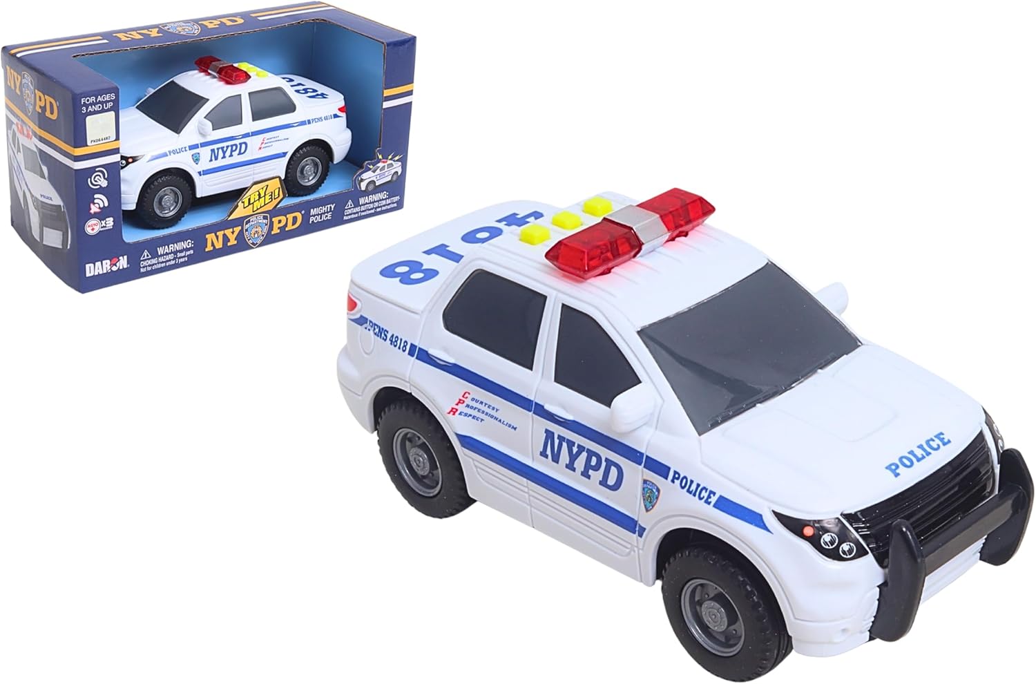 Daron NYPD Die-Cast Ford Police Interceptor 1/43 (NY71400)