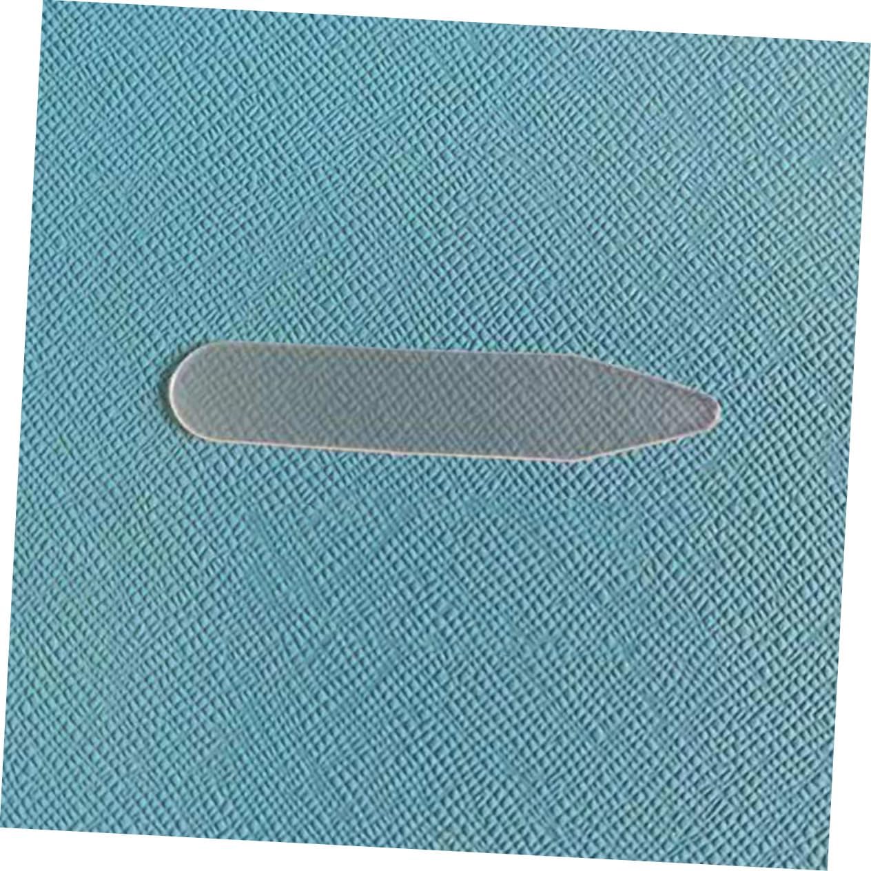 200pcs Collar Stays for Men Shirts Collar Support Dress Shirt Comfortable Fit