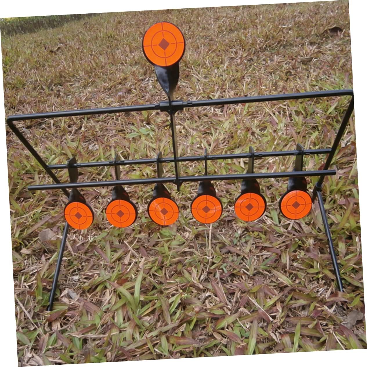 Shooting Steel Target for Outdoor Indoor Practice Hunting Exercise Auto-Reset Game Toys Portable Sturdy