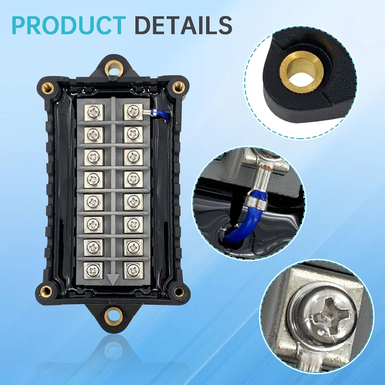 6E5-85540-12 Ignition Power Pack CDI Unit Module System Compatible with Ya/maha 2 Stroke 130HP 1988 1989,115HP 1984-1996 Replace# 6E5-85540-12-00, 6E5-85540-10-00, 6E5-85540-11-00, 6E5-85540, TIA04-08