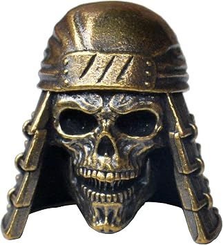 Ninija Skull Knife Bead Paracord Beads Knife Lanyard Bead EDC Charm Beard Bead for 550 Paracord DIY Paracord Accessories