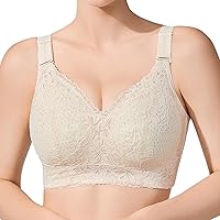 Vista 1 de Baetty Sujetadores minimizadores para mujer sin aros ligeramente acolchados cobertura completa 6170