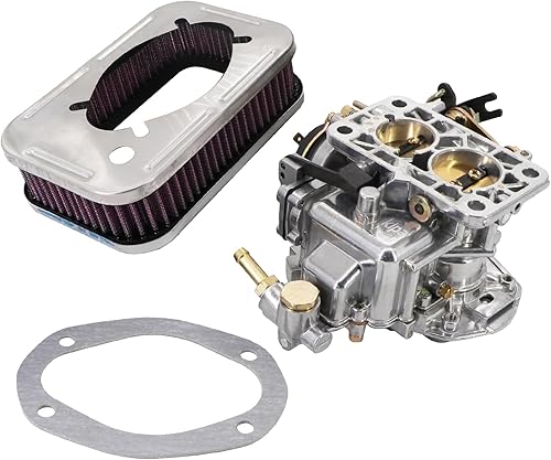 Miniatura 9 de KIPA Kit de montaje de filtro de aire del carburador para DFEV 32/36 Estrangulador eléctrico apto para VW Bug 1976-1983 Dodge arrow sedán pickup