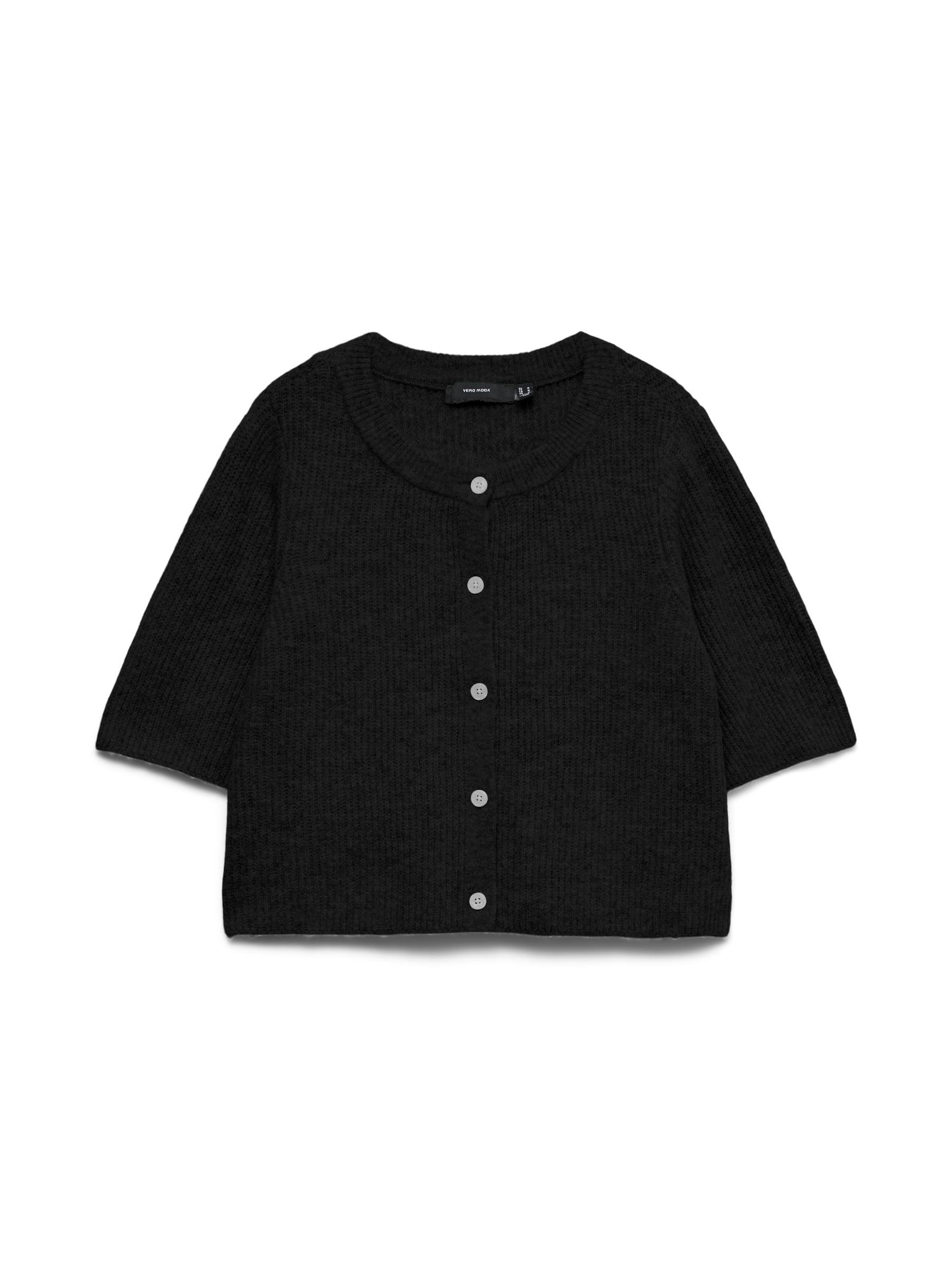 VERO Moda Damen Vmsoffe 2/4 O-Neck Cardigan Noos Vmsoffe 2/4 O-Neck Cardigan Noos (1er Pack)
