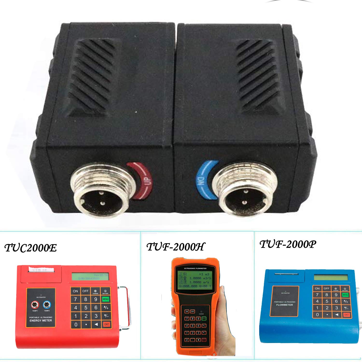 Buy VTSYIQI Ultrasonic Flowmeter Transducer DN25100mm TS2HT High