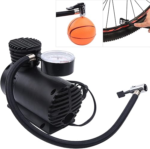 Miniatura 4 de Compresor de aire portátil para inflador de neumáticos, inflador de neumáticos, cilindros dobles resistentes, Compresor de aire portátil, Compresor