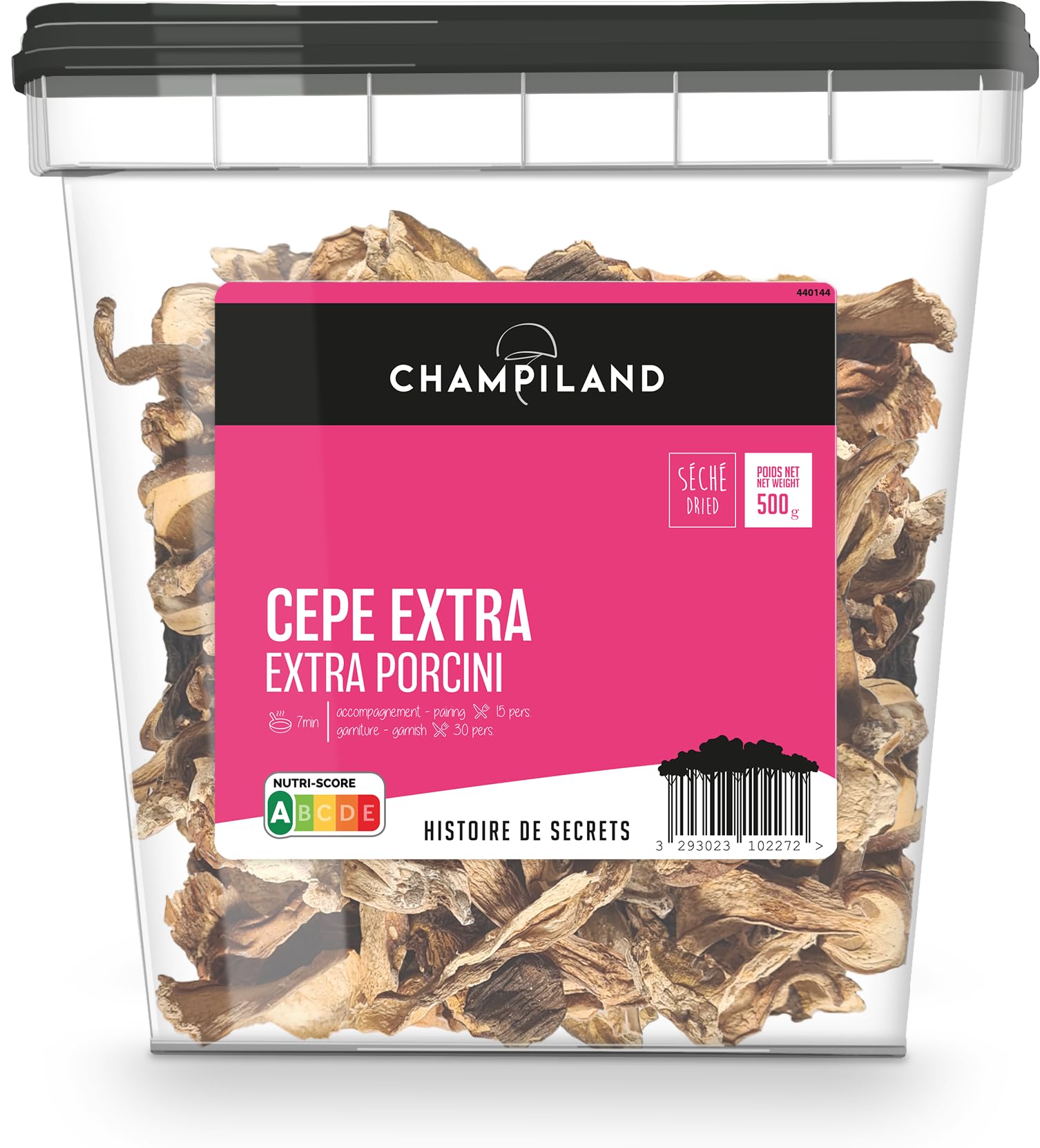 CHAMPILAND Mushroom Extra Porcini/Cepes Dry-500 Gm