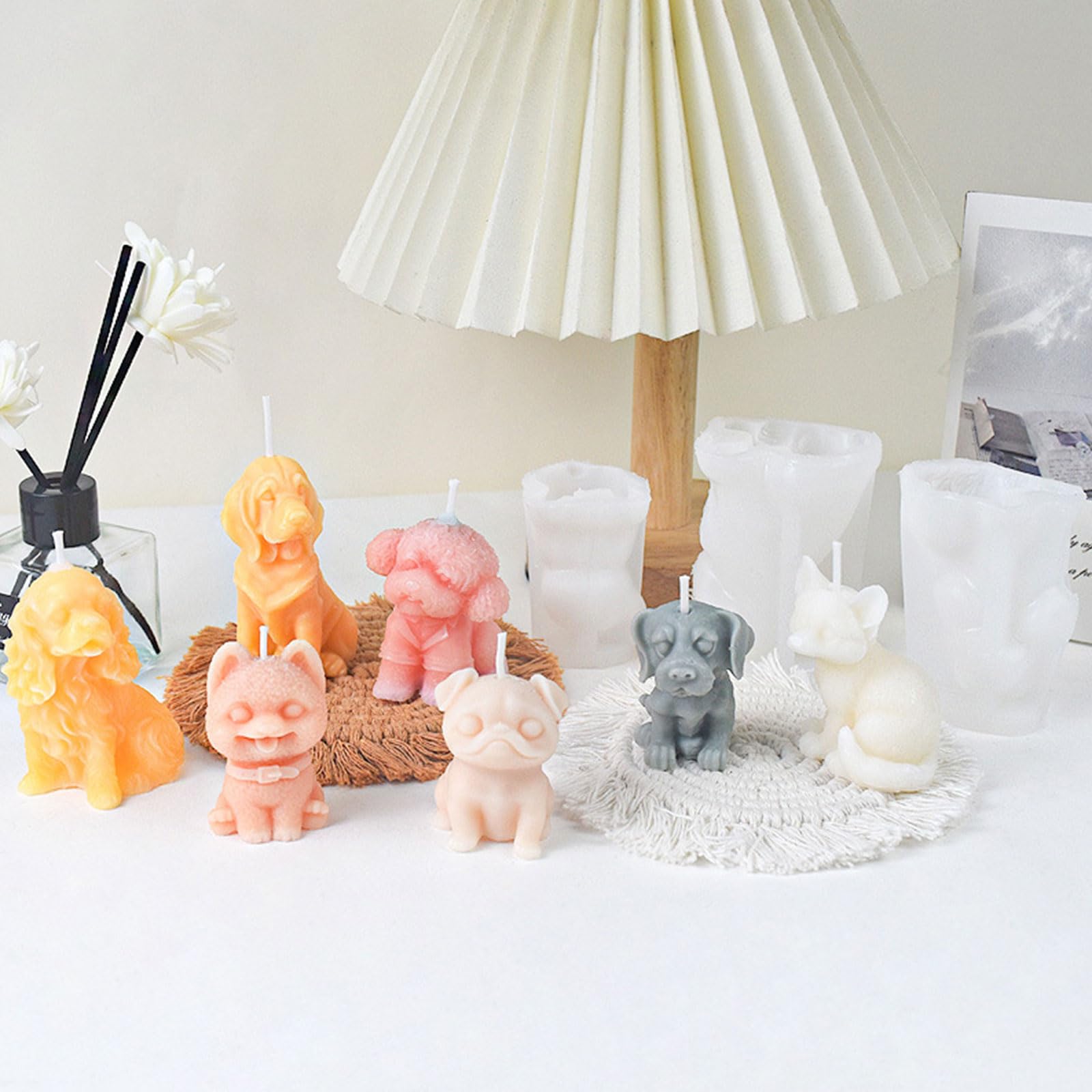 WISIRENT 2 Stampi In Silicone Per Gabbiani – Decorazioni Fai Da Te In Resina, Cemento O Gesso