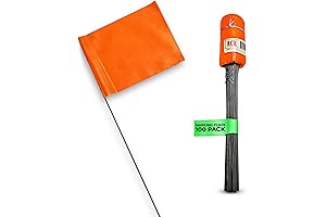 Fluorescent Orange Marking Flags: Your Guide to Yard Excellence