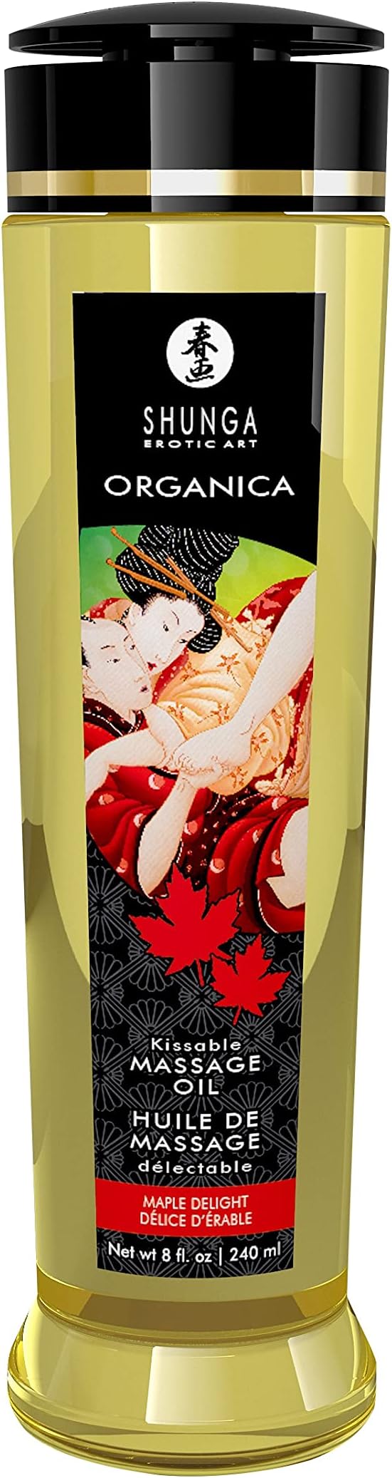 SHUNGA KISSABLE MASSAGE OIL ORGANICA 240ML