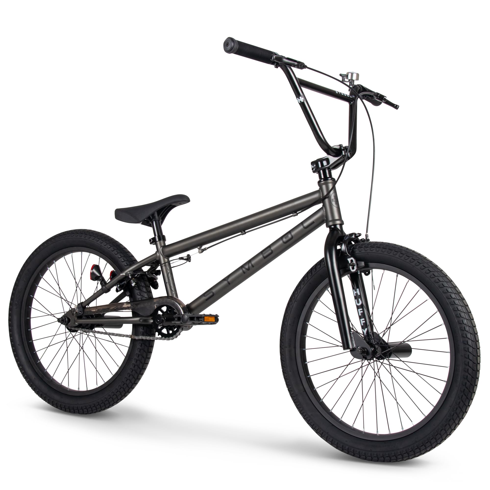 Huffy Symbol 20.7"" Toptube BMX Bike Charcoal