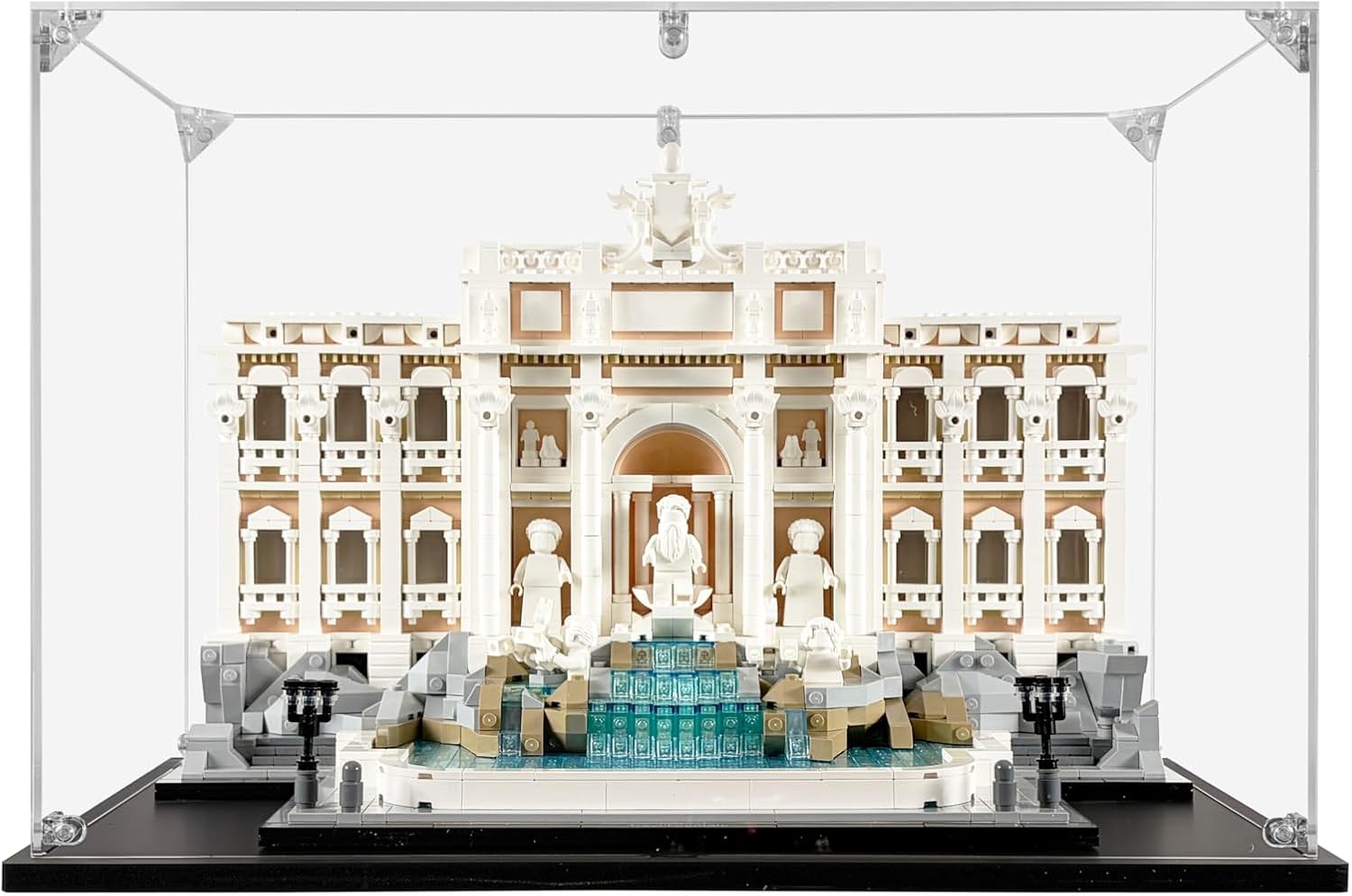 Acrylic Display Case Compatible for Lego Neuschwanstein Castle #21063, Dustproof Display Case (Case Only) (Lego Sets are NOT Included)