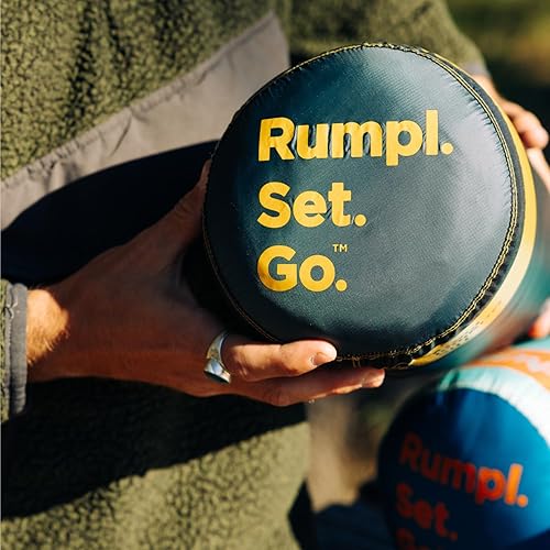 Miniatura 9 de Manta esponjosa Rumpl Original Puffy - Manta de acampar acolchada y cálida, 100% aislamiento de poliéster reciclado, ligera, fácil de empacar,