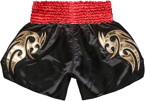 Miniatura 76 de Fluory - Pantalones cortos de lucha para muay thai, shorts de MMA, ropa de entrenamiento para lucha en jaula, grappling, artes marciales, kickboxing