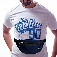 Vista 36 de Riñonera para hombres y mujeres, impermeable, para deportes, para viajes, senderismo, correr