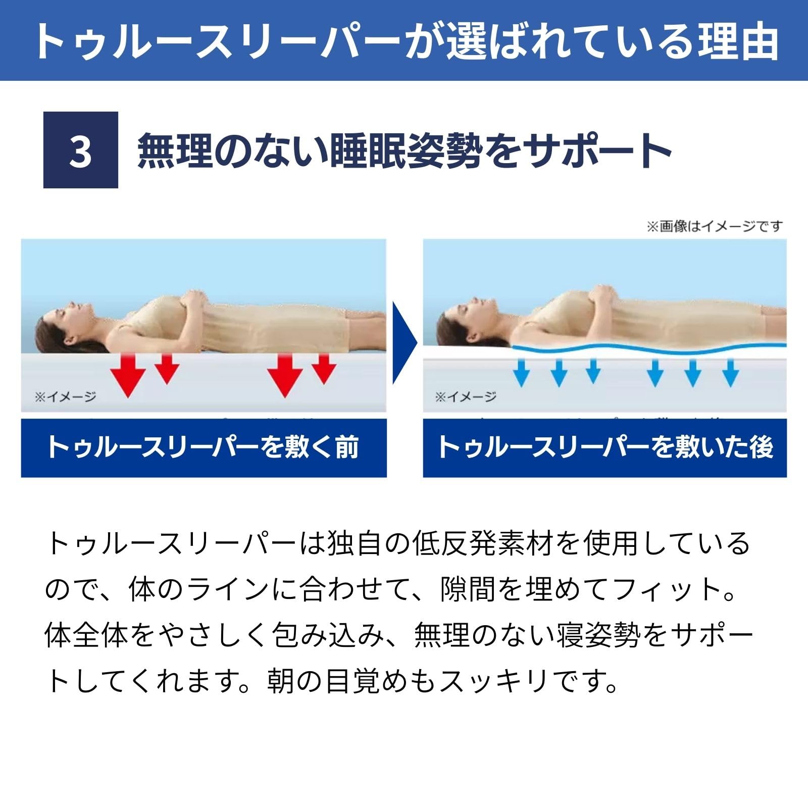 Amazon.co.jp: 【WOWセット】【公式】トゥルースリーパー プレミアム