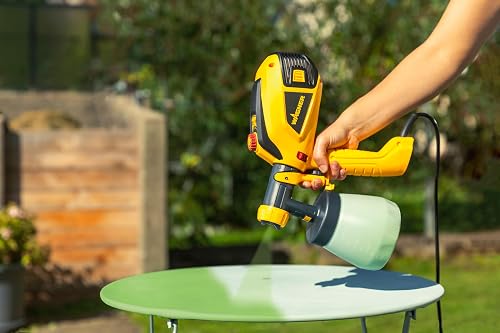 WAGNER Universal Sprayer W 590 FLEXiO - Electric Paint Sprayer for Wall & Ceiling/Wood & Metal paint - interior and exterior usage, covers 15m² - 6 min, 1300 ml/ 800 ml capacity, 630 W - 7