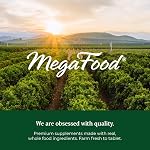 MegaFood Women's One Daily - Whole Food Based Multivitamins for Women Under 40, Vitamin C, Vitamin D, Iron, Vitamin B12, Optimal Health and Wellbeing Support- Convenient Once-a-Day Tablet- 90 Tablets