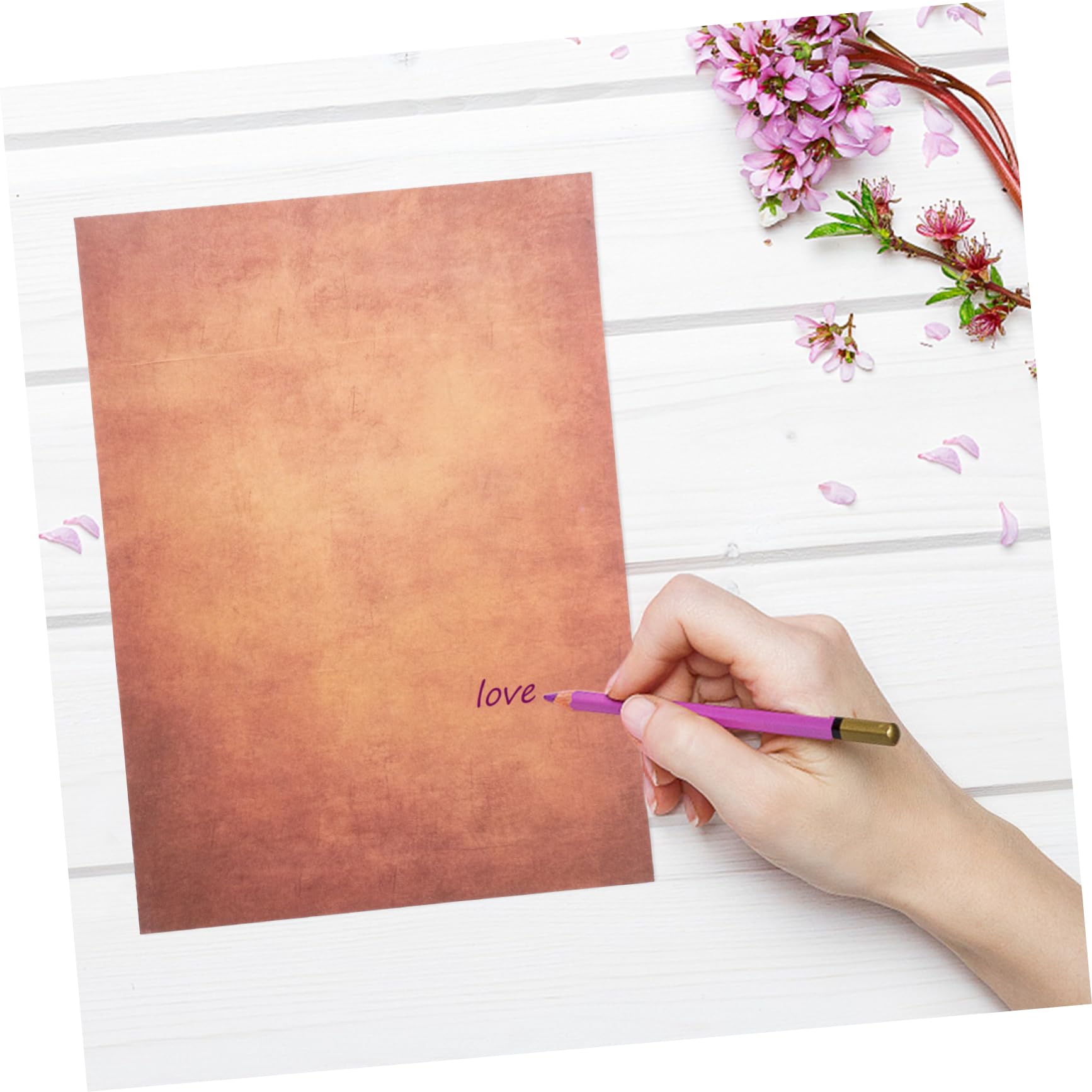 DOITOOL 100hojas Papelería Para Cartas Vintage Para Escribir Cartas y Elegantes
