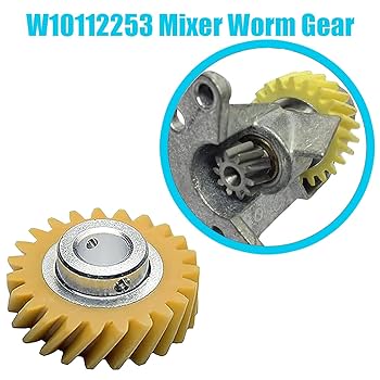 rec専用 Amazon.com: Mixer Worm Gear Replacement for W10112253 Fit