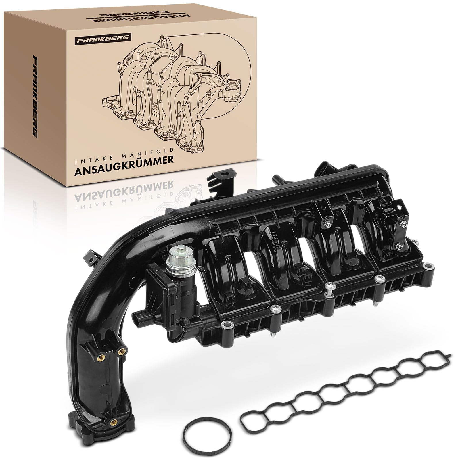 Frankberg Colector de admisión Tubo de admisión Compatible con Cruze J300 Cruze Compacto J305 Cruze Station Wagon J308 Astra J P10 Astra J CaR.A.Van P10 Replace# 55584234,055578962
