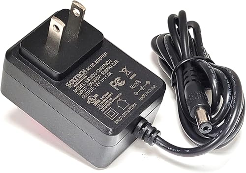 Listado UL Cargador adaptador universal de CA de 12 V 1 A, cable de fuente de alimentación regulado de 12 voltios 1000 mA para cámara de seguridad