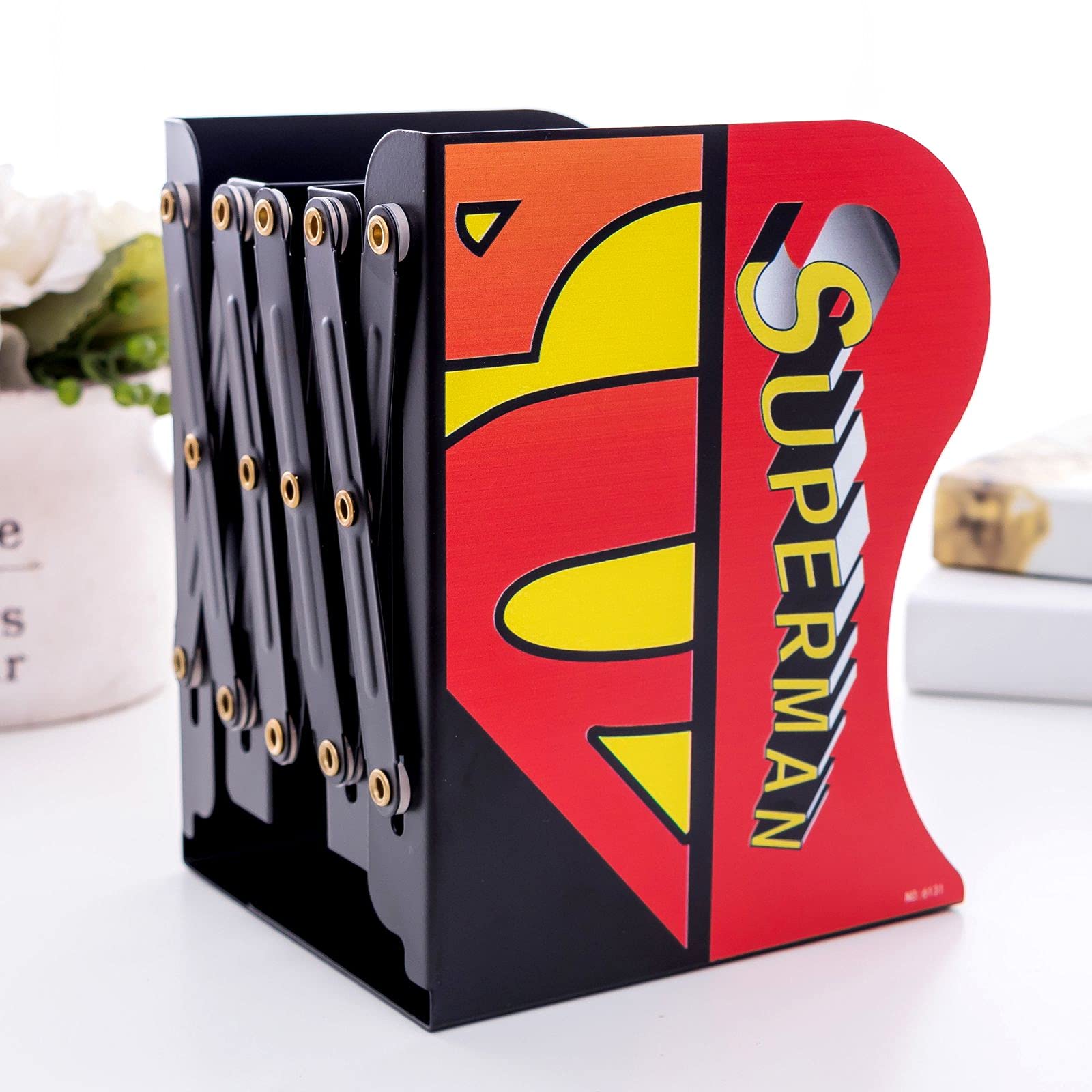 Volo Expandable Bookcase Desktop Bookend/ Book Stand/ Book Holder/ Boo