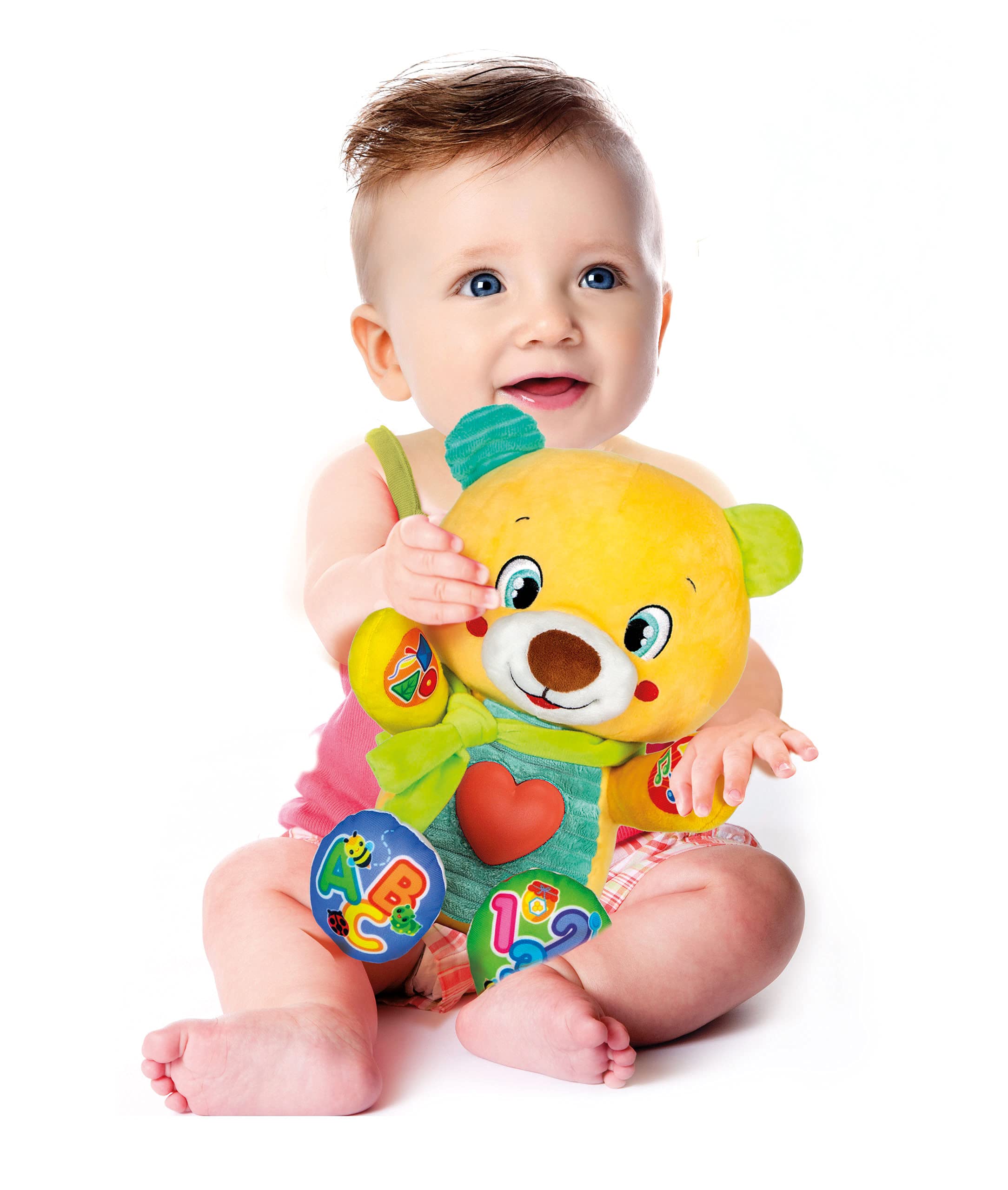 Clementoni Baby 61534 - Interactive Baby Bear toy for babies