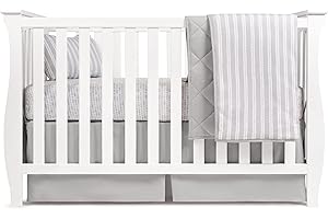 Ely’s & Co. Grey Crib Bedding Set: Essential Comfort for Your Little One