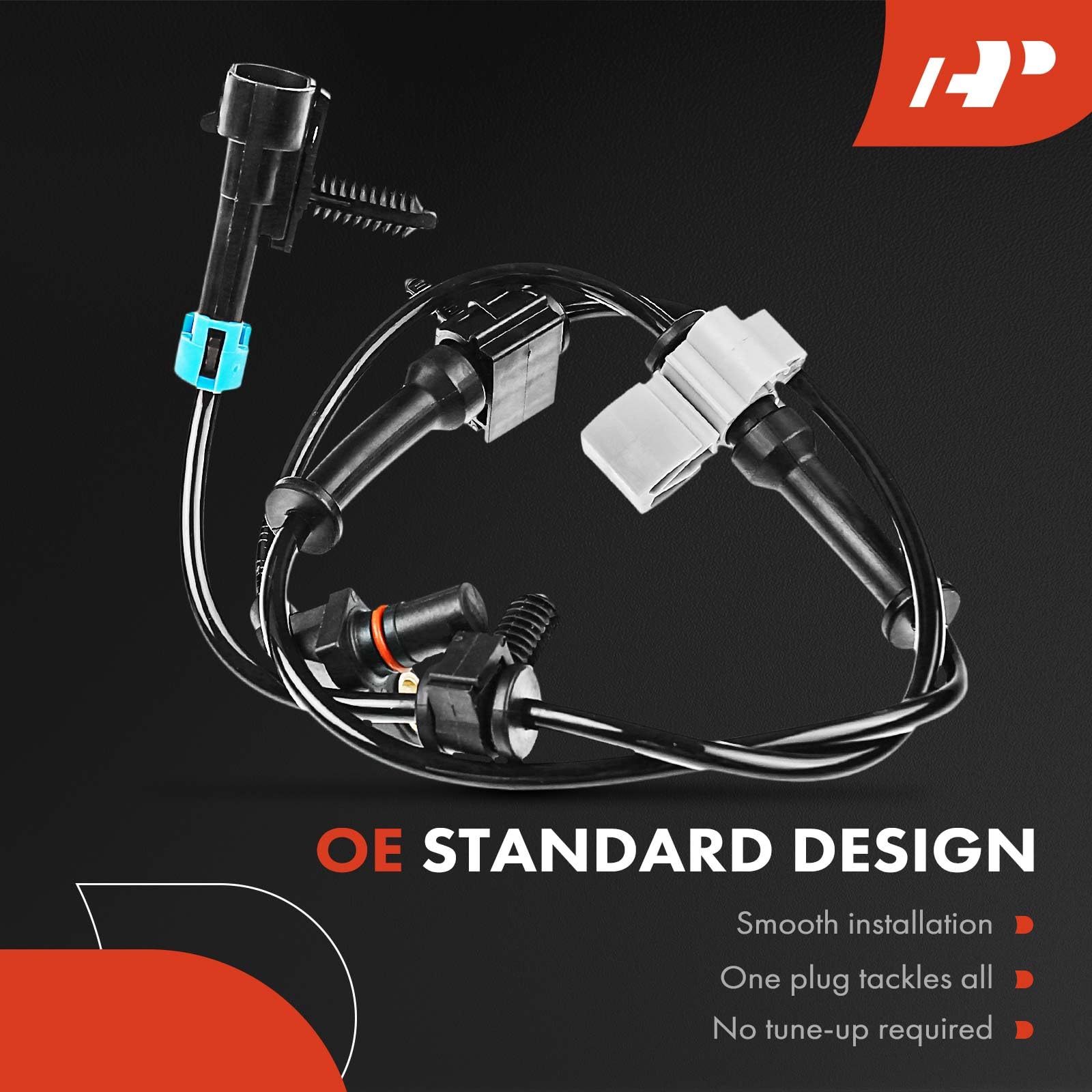 ABS Wheel Speed Sensor Front for Chevy Silverado GMC Sierra Yukon XL 2500 A3