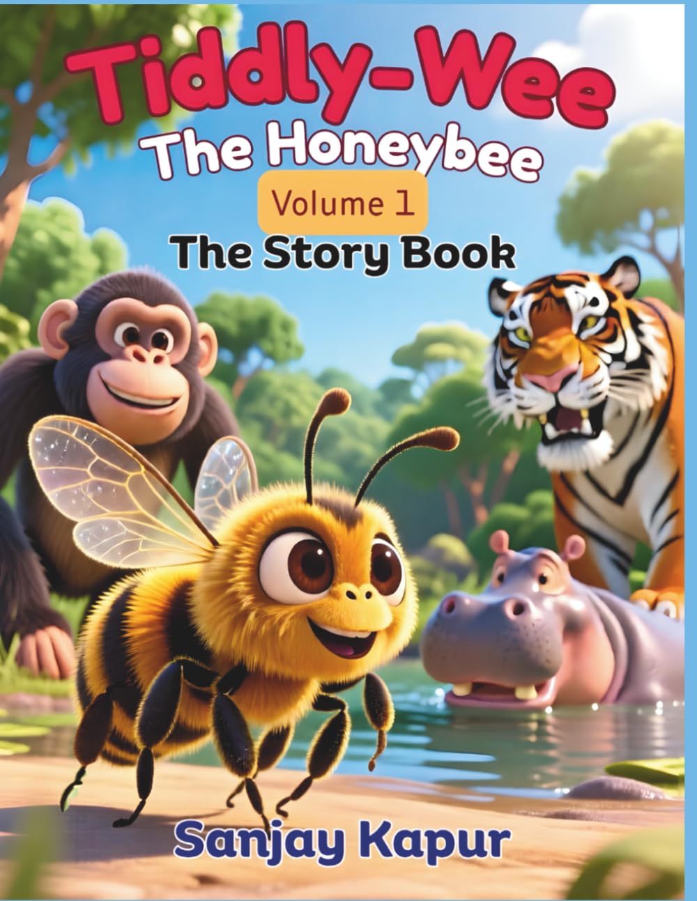 Tiddly-Wee The Honeybee: Volume-1, The Story Book (Tiddly-Wee The Honeybee - children's book-set of 3 Volumes)