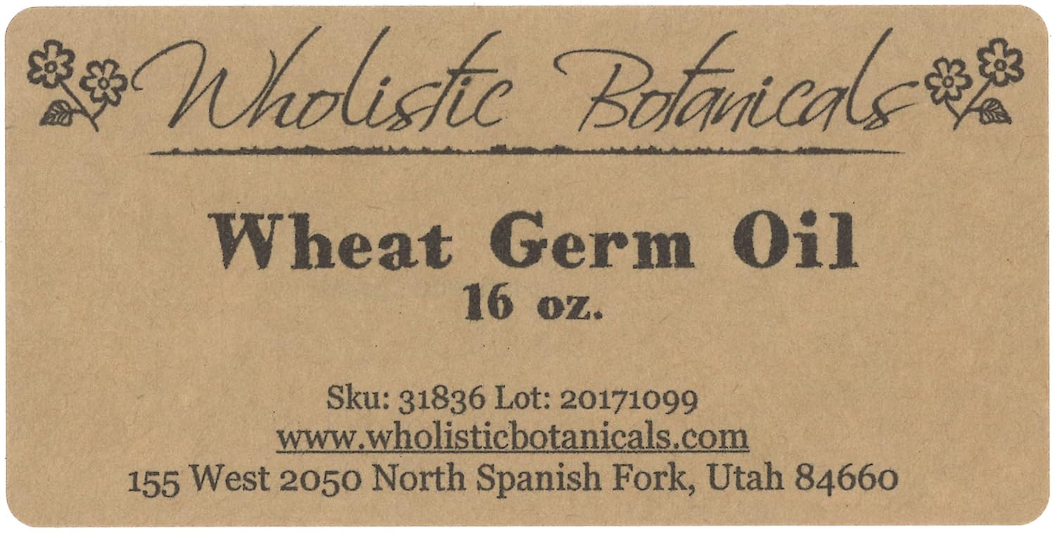 Wheat Germ Oil - Natural Wellness Supplements, Beauty Skin and Facial Moisturizer