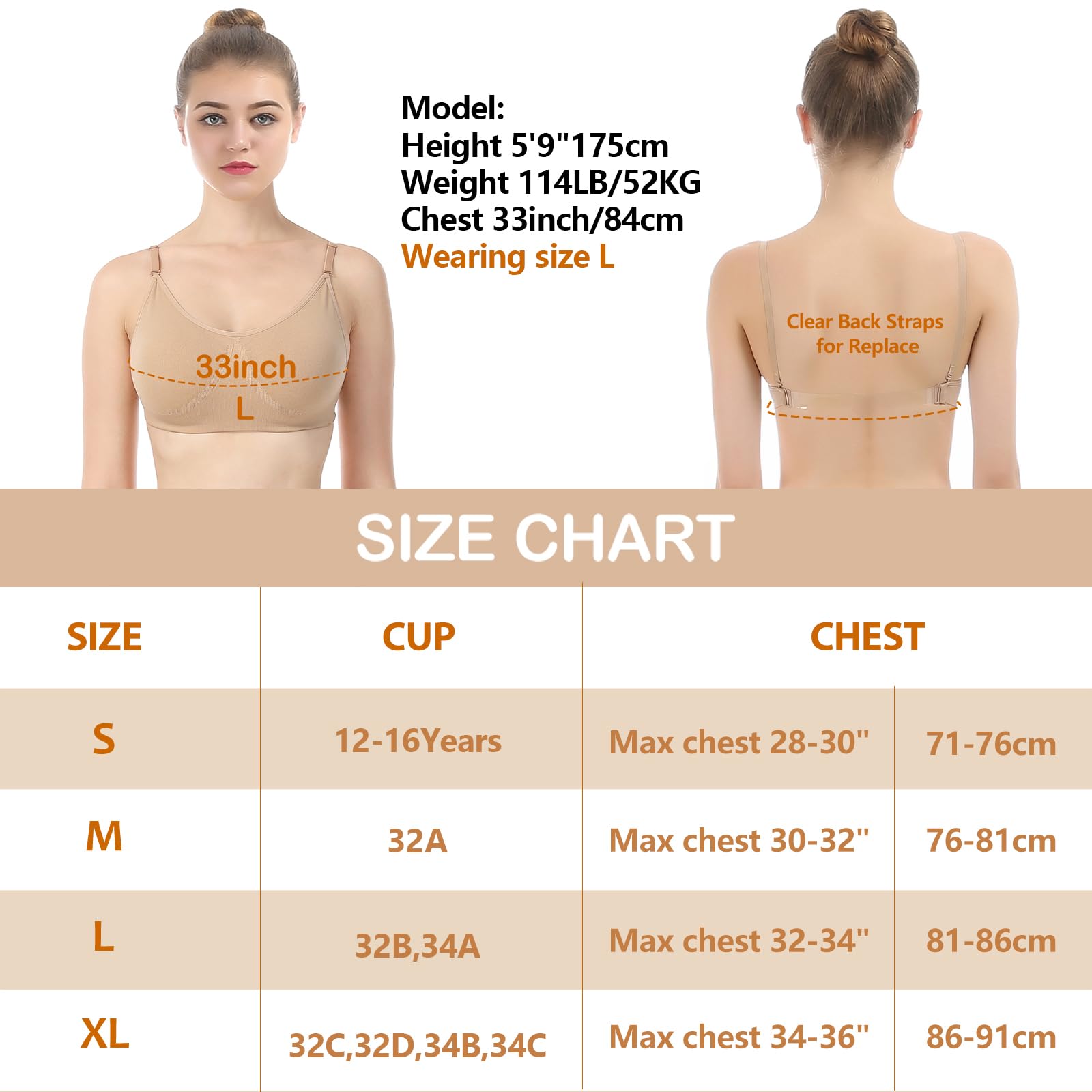 iMucci Damen Dance Bra Nahtloser