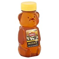 Vista 2 de Gefen Honey Bear, 100% miel de trébol pura, 12 onzas