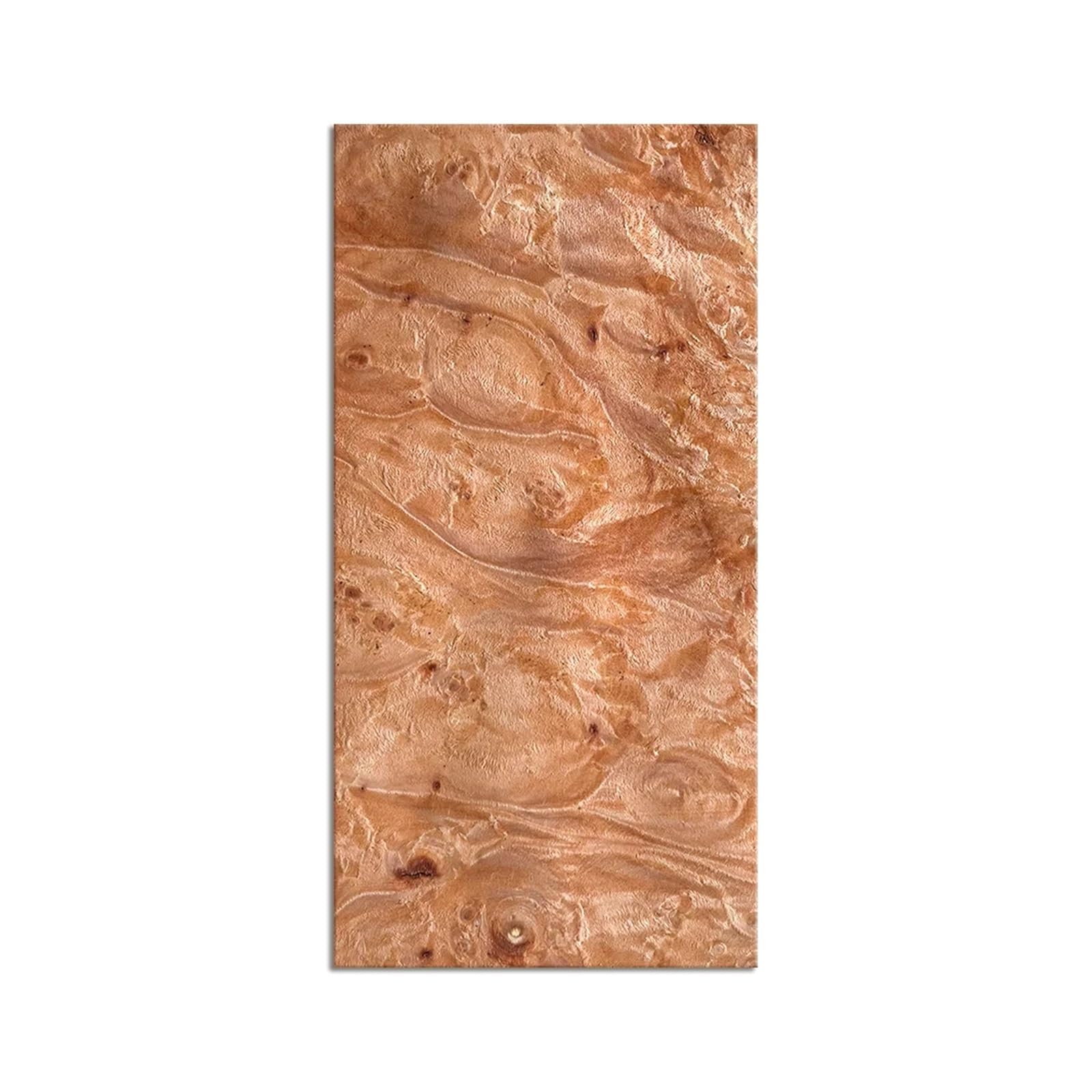 5 pezzi di impiallacciatura in legno naturale for chitarra, paletta, impiallacciatura, bordo di protezione, sottile tavola di legno, decorazione fai da te, pannello fatto a mano(Burl-9x19cm