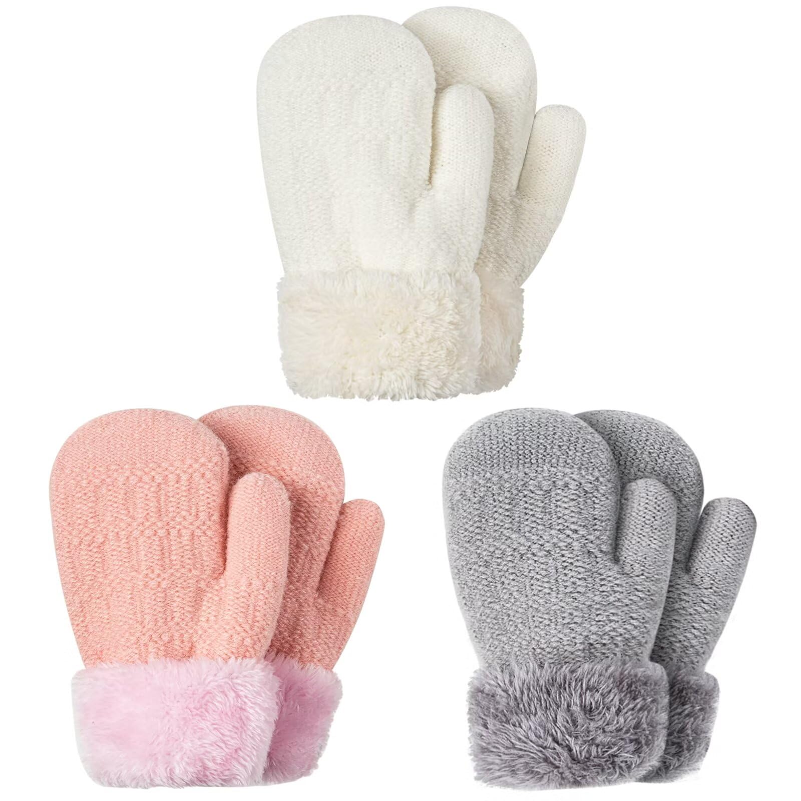 Knit Hat and Mitten Set