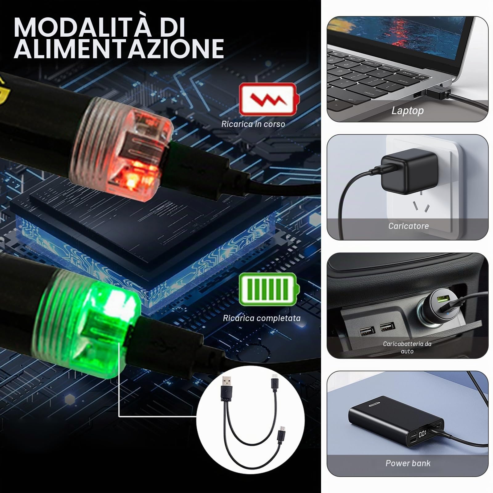 Bacchette Batteria Luminose Led Ricaricabili, 13 Colori Bacchette Per Batteria, Bacchette Per Batteria Cambiacolore Per Festa Eventi Notturni