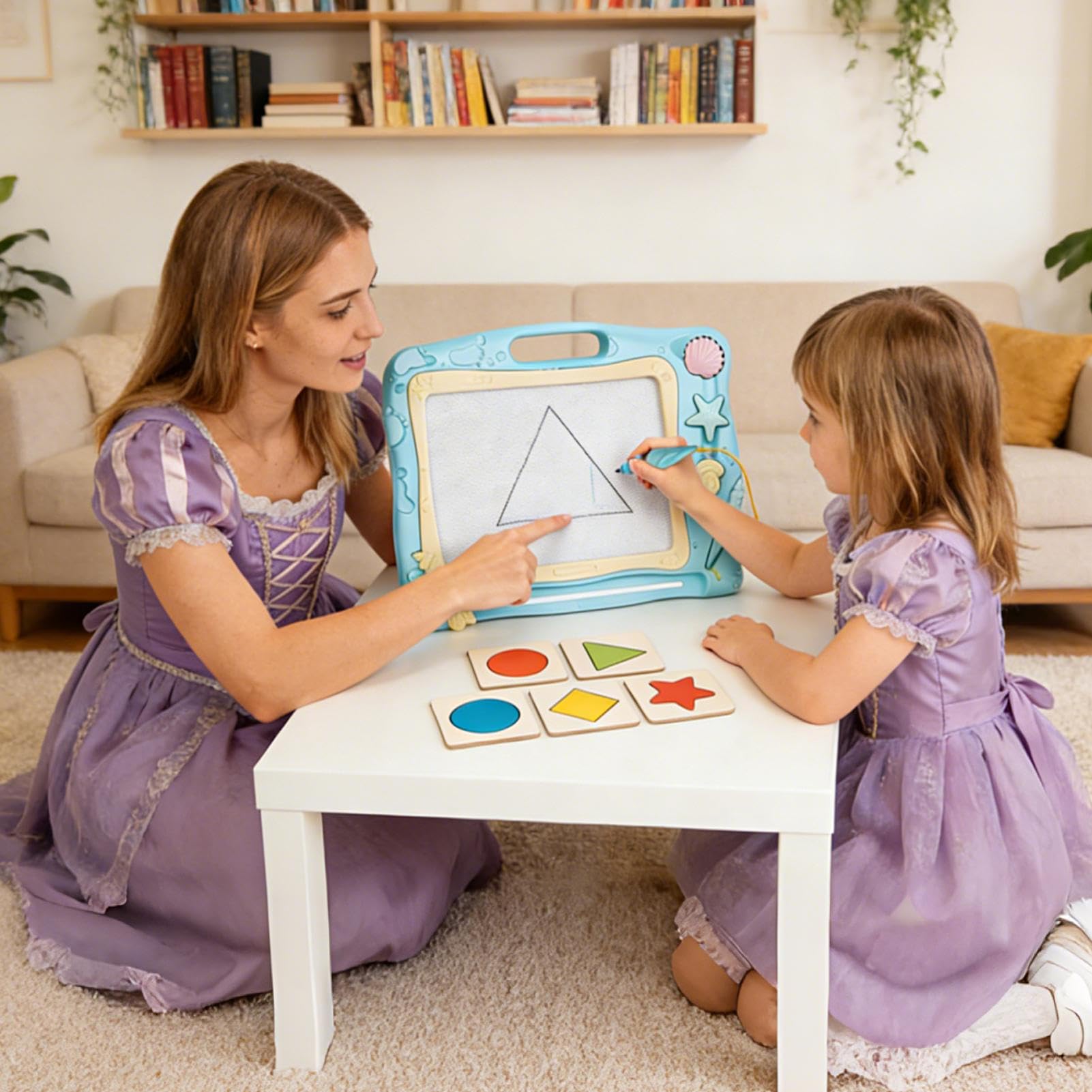 Lavagna Disegni Bambini Divertente Tavoletta Magnetica Per Pittura Con | Lavagna Per Doodle Magnetica Regalo Bambini Natale Capodanno Compleanno
