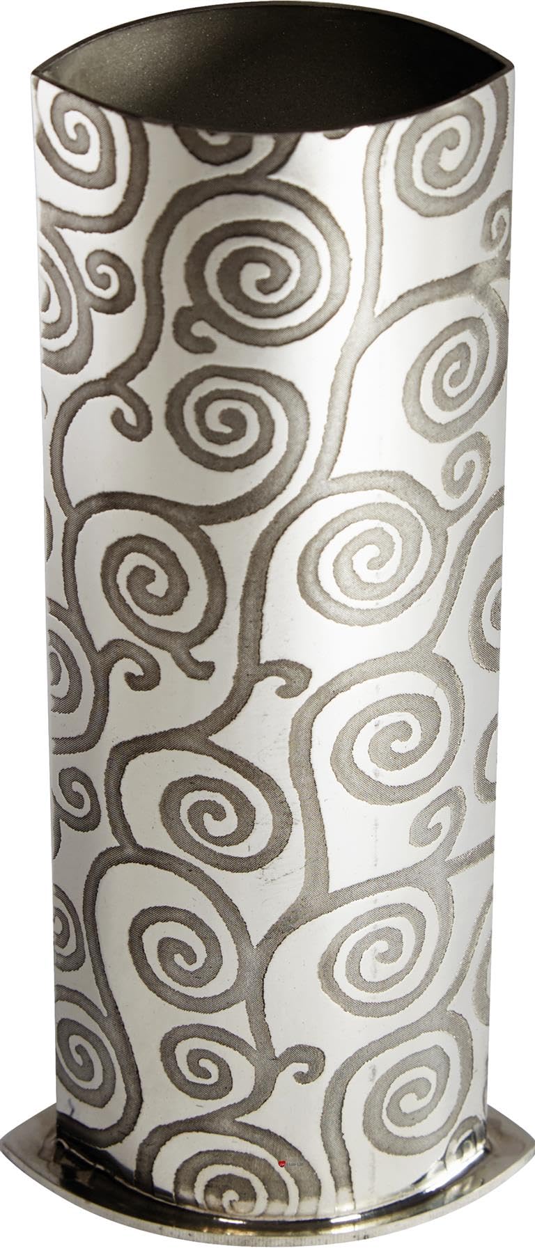 Vase arbre de vie en étain brillant idée cadeau haut de gamme avec boîte