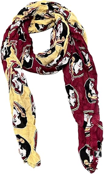 Florida State Seminoles ZooZatz Womens Split Logo Scarf