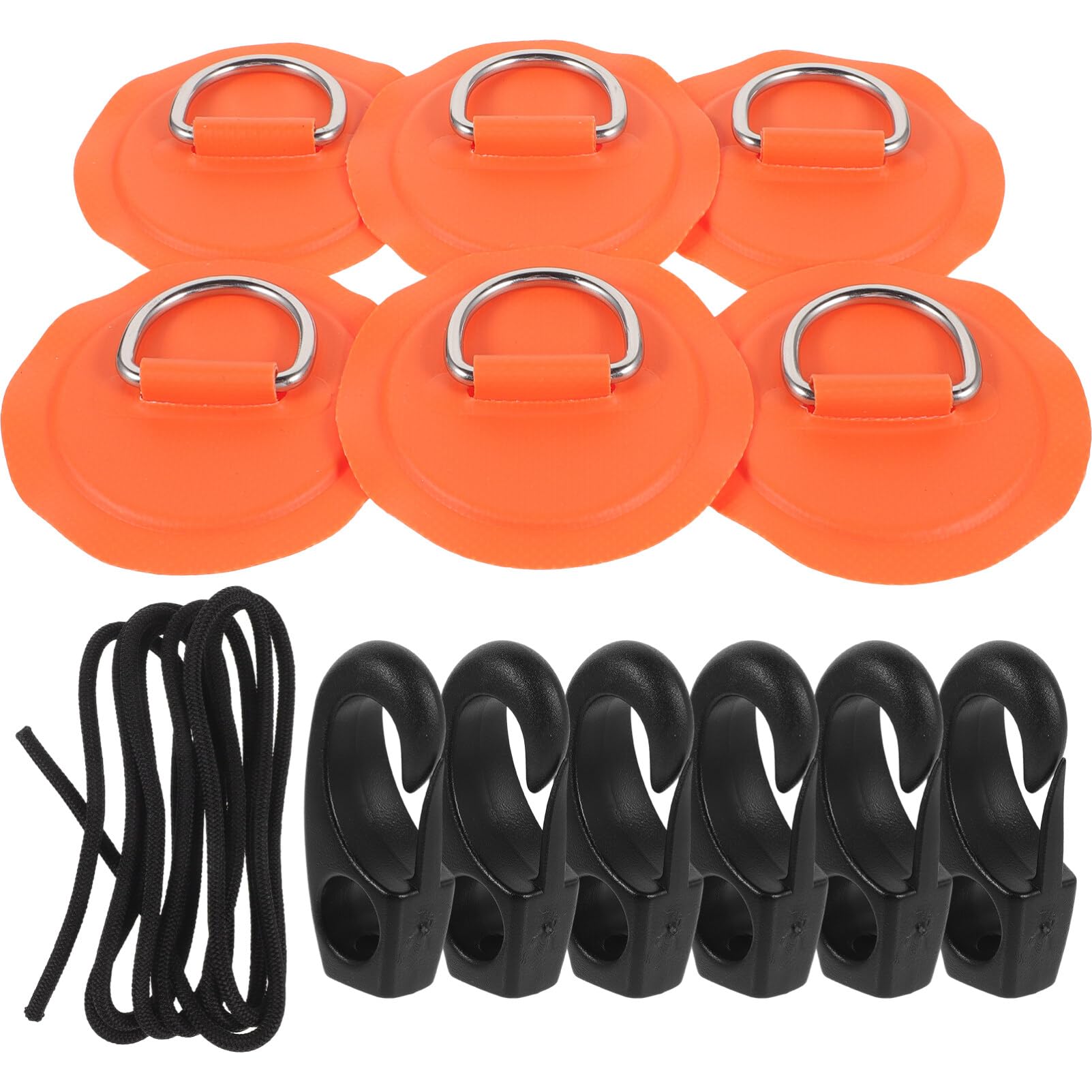 BESPORTBLE Parche De Anillo d Accesorio para Tabla De Paddle Surf Parche para Hebilla De Anilla d para Bote Inflable Uso Kayak y Paddle Surf