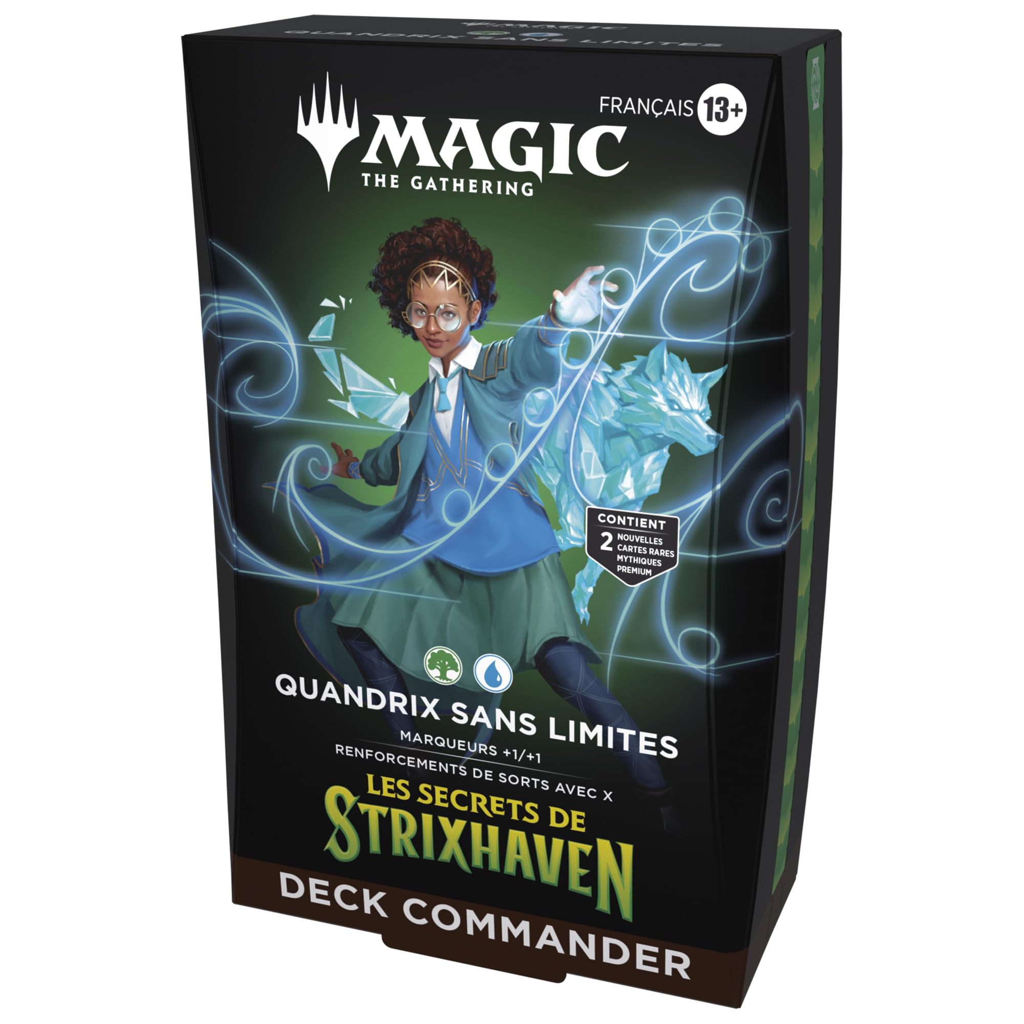 Deck Commander Magic: The Gathering Les Secrets de Strixhaven - Quandrix sans limites (Version Française)