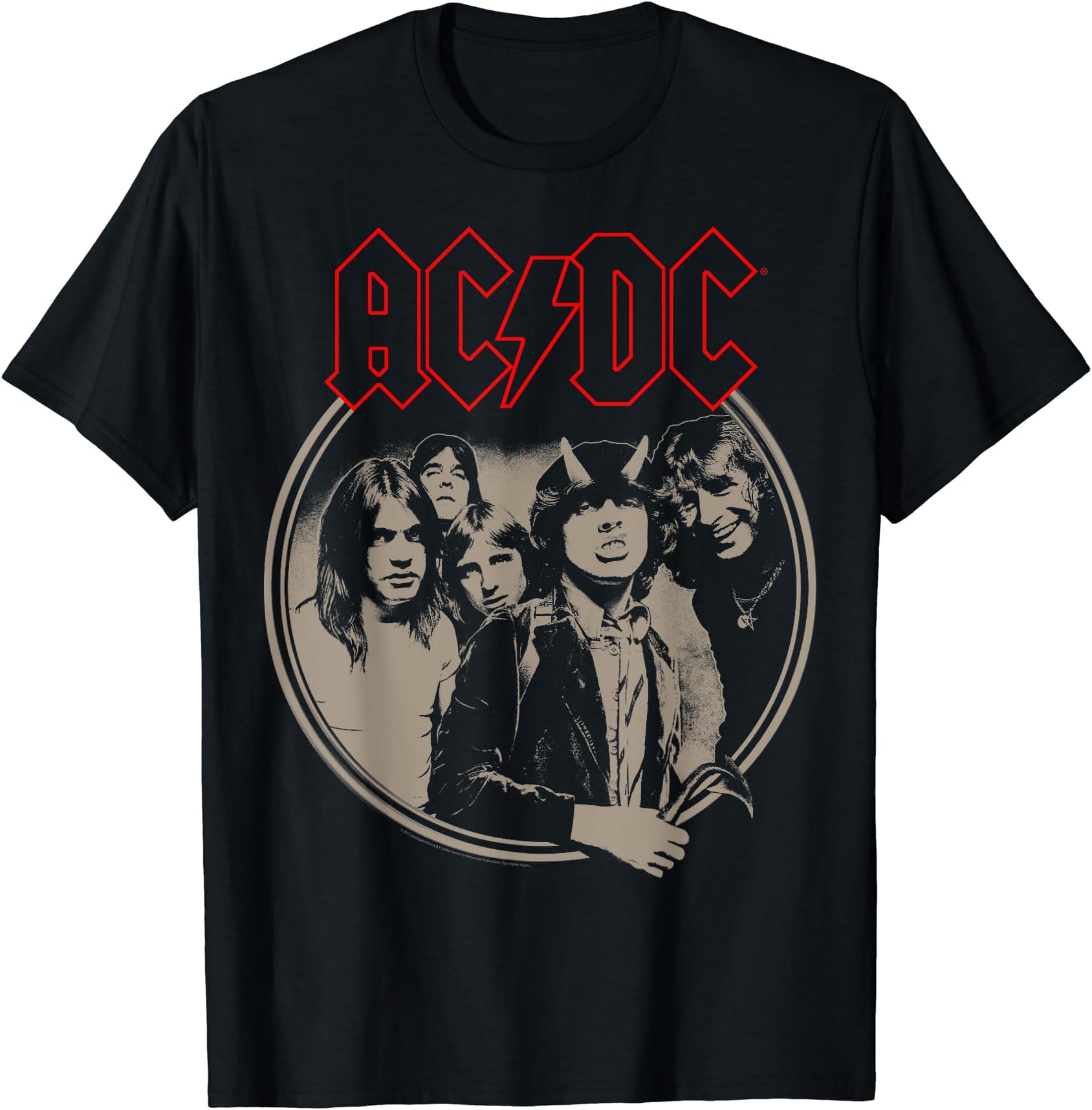 ac dc original t shirt